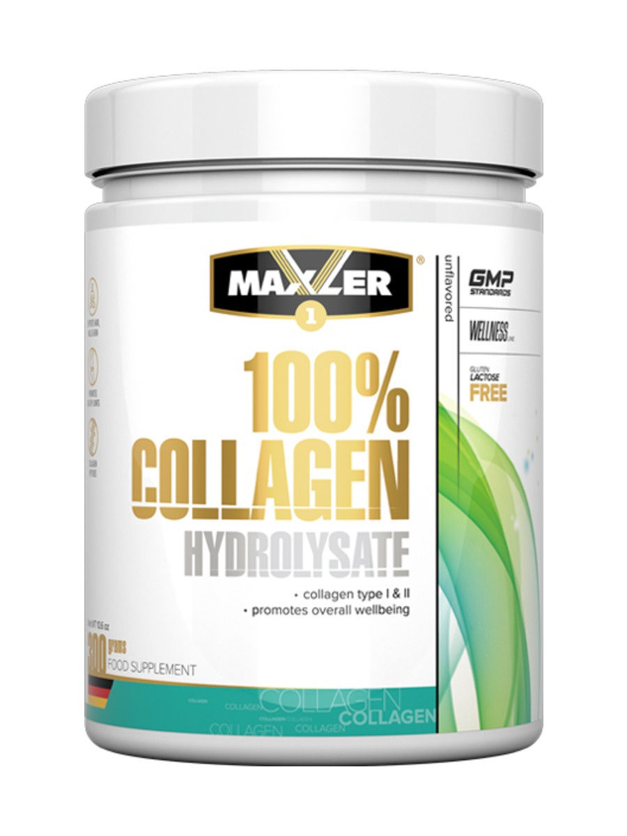 картинка Maxler 100% Collagen Hydrolysate, 300 г от интернет-магазин спортивного питания ВИТАМИНПРО.РФ