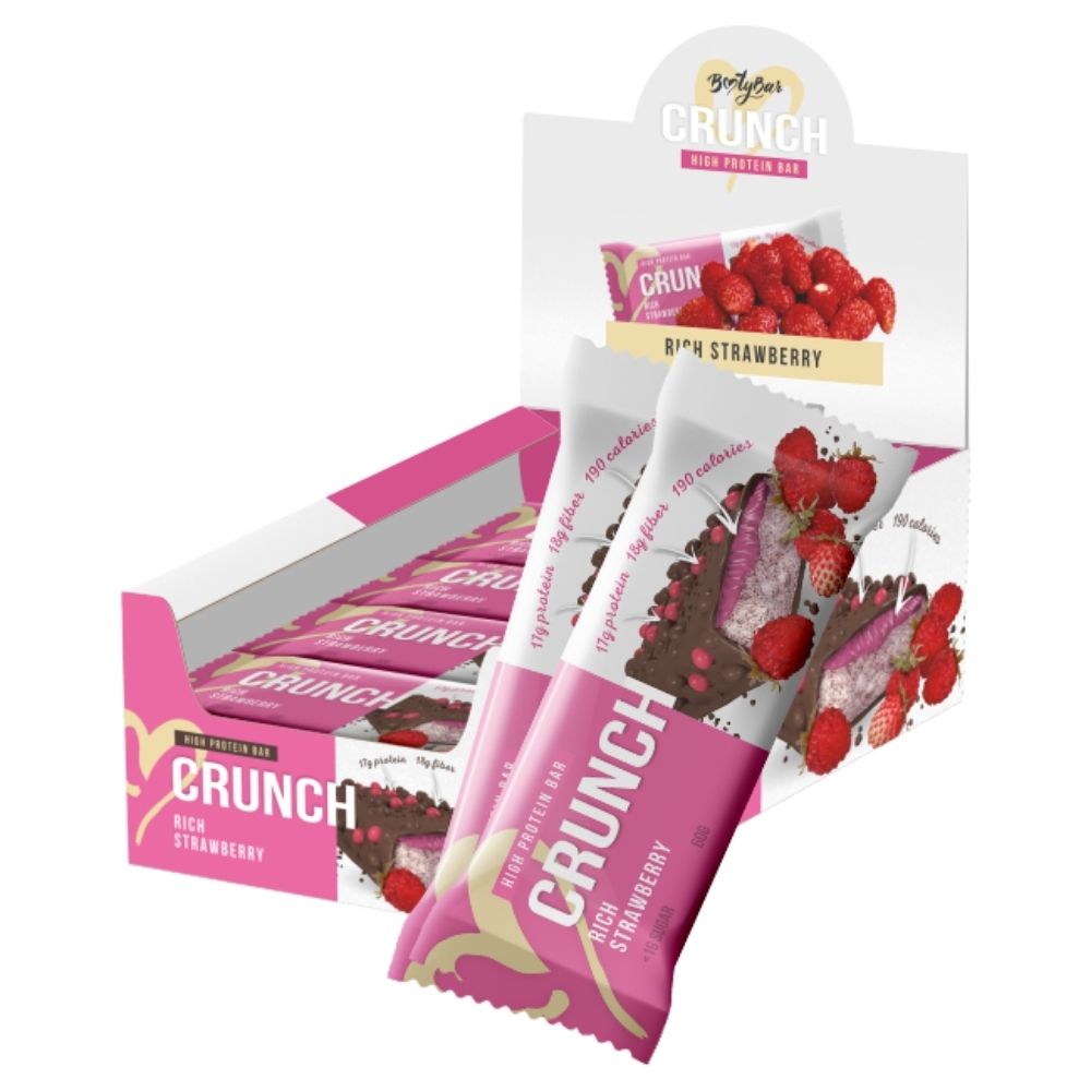 картинка BootyBar Protein Bar Crunch, 60 г от интернет-магазин спортивного питания ВИТАМИНПРО.РФ