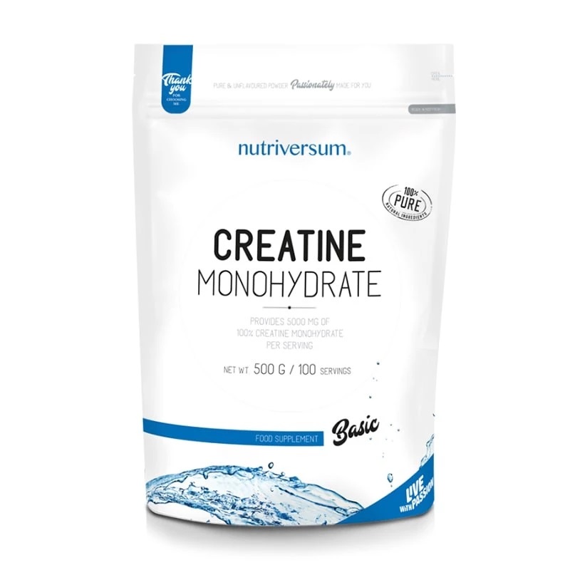картинка Nutriversum Creatine Monohydrate, 500 г от интернет-магазин спортивного питания ВИТАМИНПРО.РФ