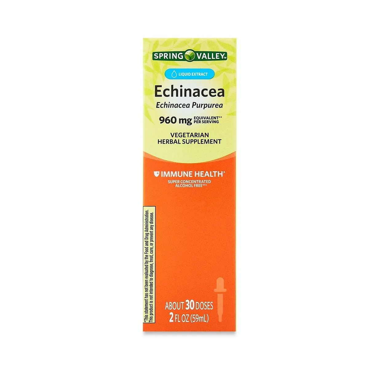 картинка Spring Valley Echinacea 960 мг, 59 мл от интернет-магазин спортивного питания ВИТАМИНПРО.РФ